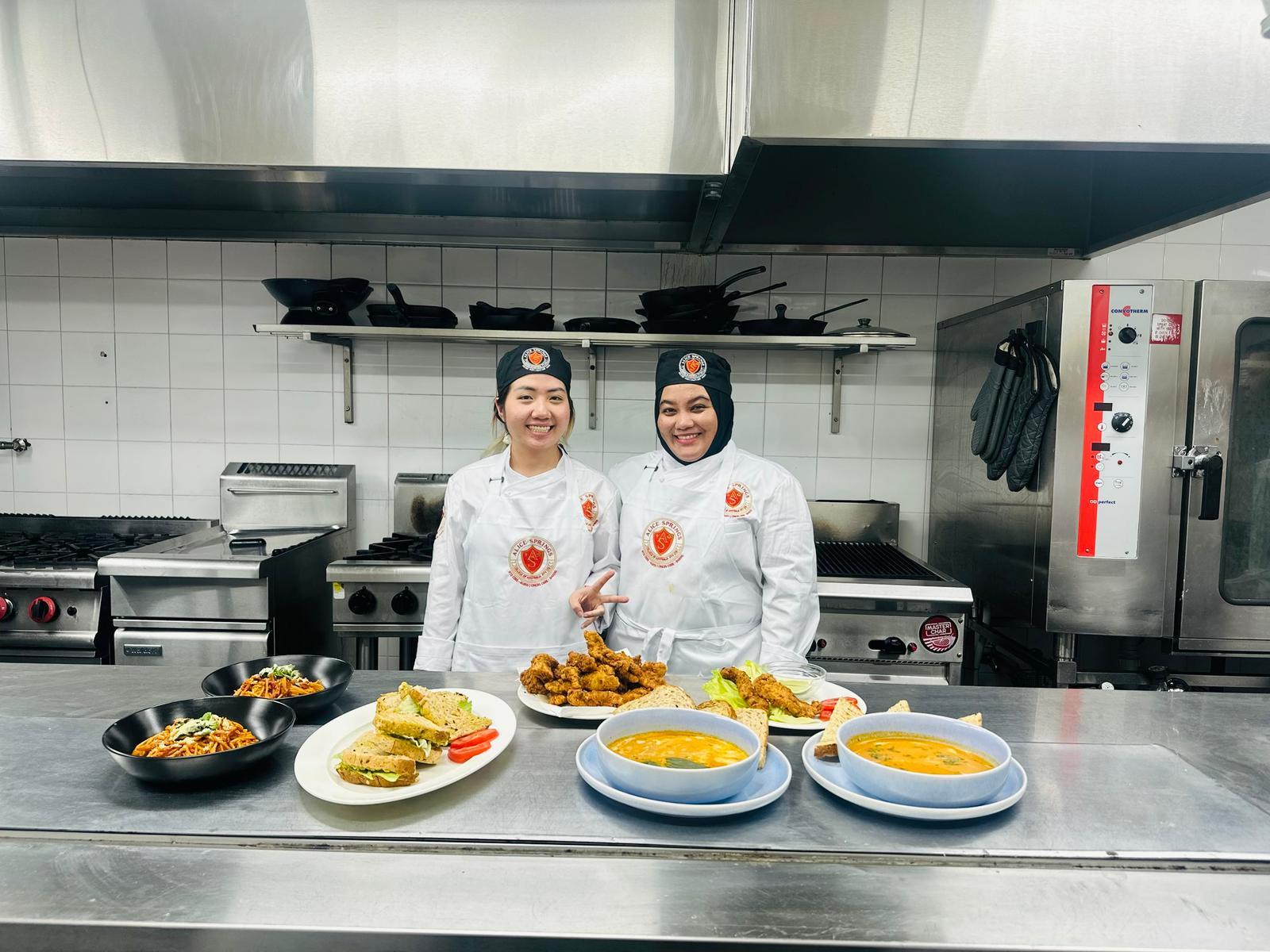 Kitchen training group